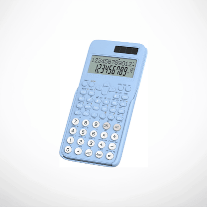 Scientific Calculator – 401 Functions, 2-Line Display, Dual Power