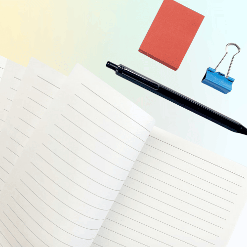 Yellow Spiral Notebook 2-Pack – College Ruled, 100 Pages