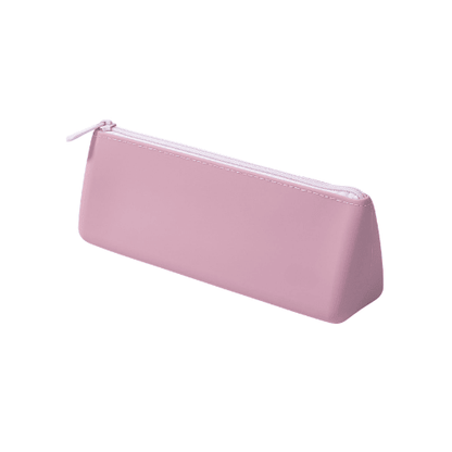 Triangular Silicone Pencil Case – Multipurpose Water-Resistant Stationery Pouch