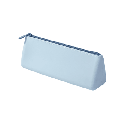 Triangular Silicone Pencil Case – Multipurpose Water-Resistant Stationery Pouch