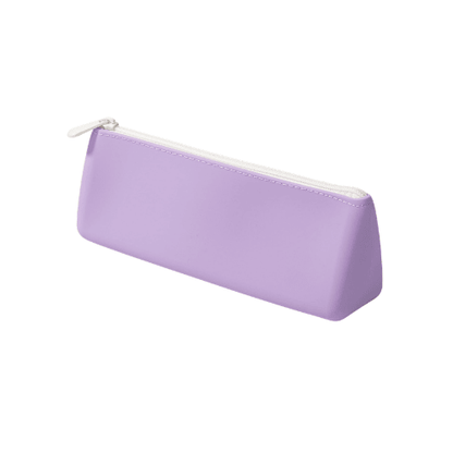 Triangular Silicone Pencil Case – Multipurpose Water-Resistant Stationery Pouch