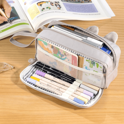 Aesthetic Cartoon Animal Pencil Case
