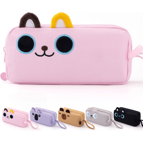 Aesthetic Cartoon Animal Pencil Case