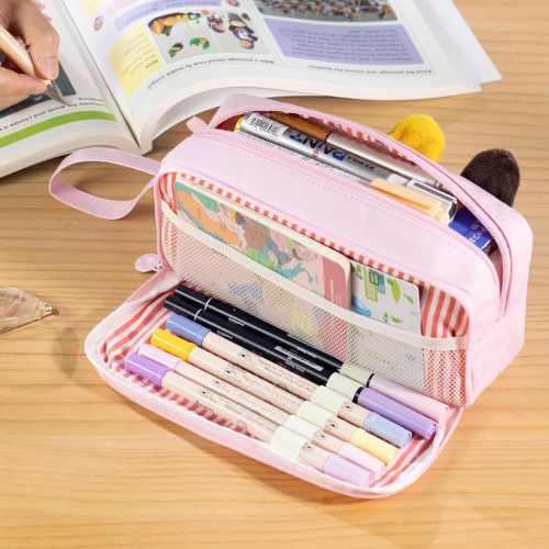 Aesthetic Cartoon Animal Pencil Case