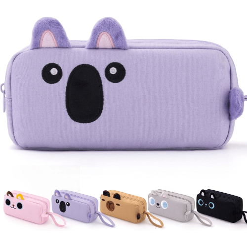 Aesthetic Cartoon Animal Pencil Case