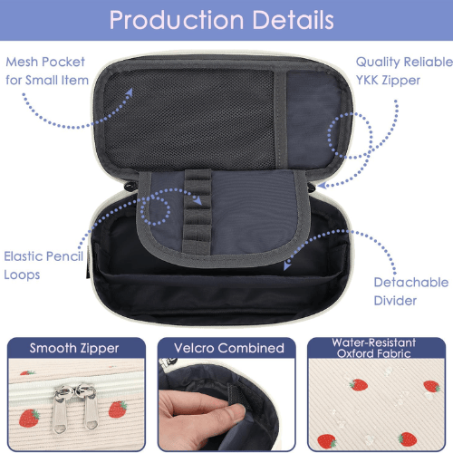 Large Capacity Kids Pencil Case