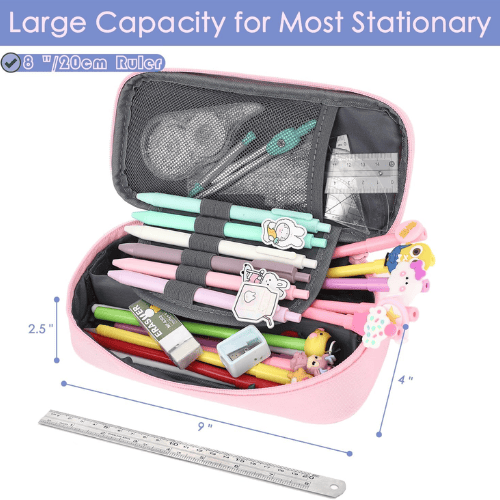 Large Capacity Kids Pencil Case