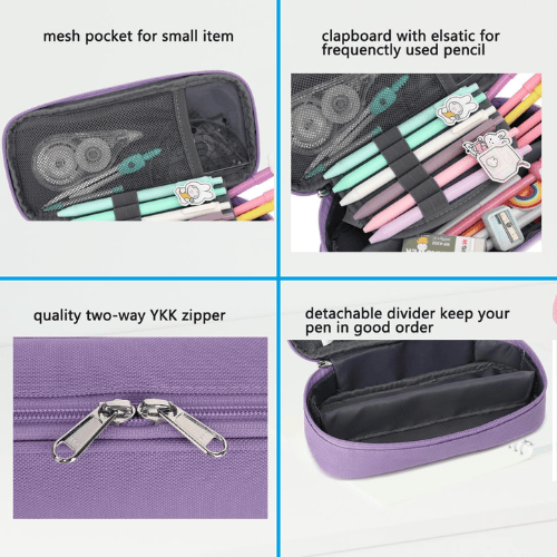 Large Capacity Kids Pencil Case