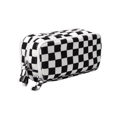 Large Capacity Corduroy Pencil Case