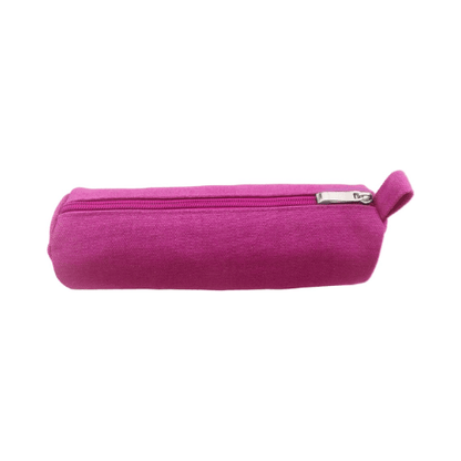 Heavy-Duty Canvas Minimalist Pencil Case – Rugged Compact Zipper Pouch with Utility Clip Hook