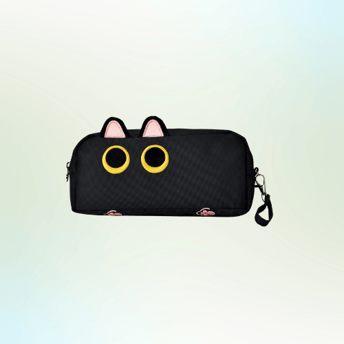 3D Cat Design Pencil Case – Large Capacity Stationery Organizer for Pens