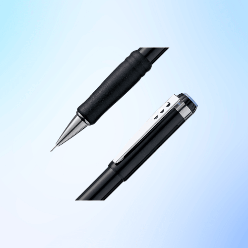 Mechanical Pencil, 0.7 mm, 12-Pack – Super Hi-Polymer HB Lead, Extra-Soft Grip