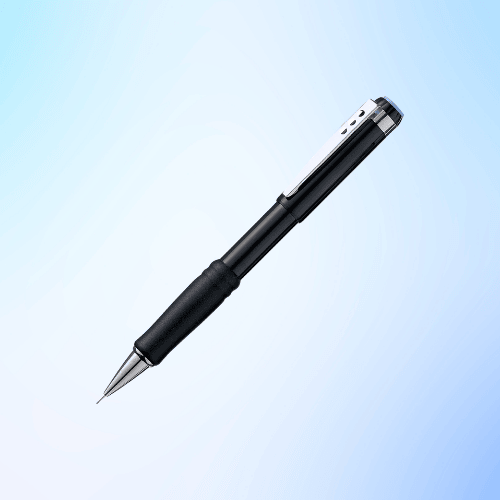 Mechanical Pencil, 0.7 mm, 12-Pack – Super Hi-Polymer HB Lead, Extra-Soft Grip