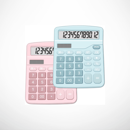 Scientific Handheld Calculator – 12 Digits, Large Display