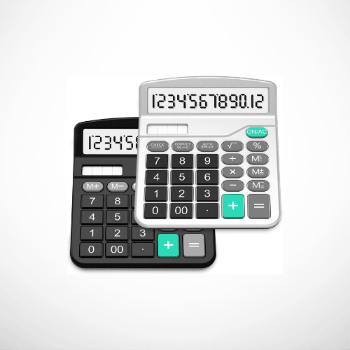 Scientific Handheld Calculator – 12 Digits, Large Display
