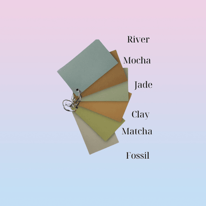 300-Count Neutral Tone Flashcards with Stainless Steel Rings